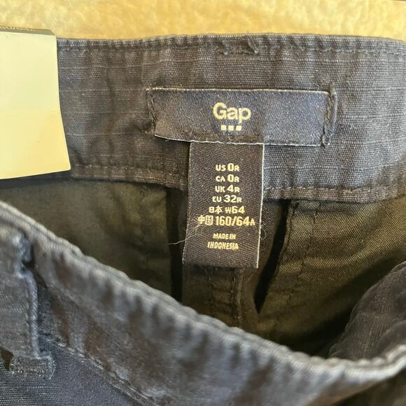 NEW GAP 0R navy blue pants size 0 preowned excellent condition new with tags - Picture 3 of 9